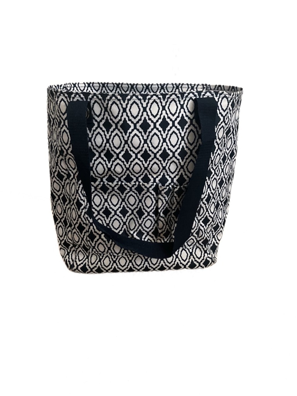 Thirty One Tall Organizing Tote Navy Perfect Pendant.  Pre loved